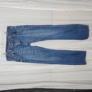 Levi's Medium Wash Destressed Denim Jeans Men's Size W36xL34